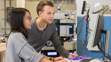 Researchers at the Chair of Proteomics and Bioanalytics (Prof. Dr. Bernhard Kuester)