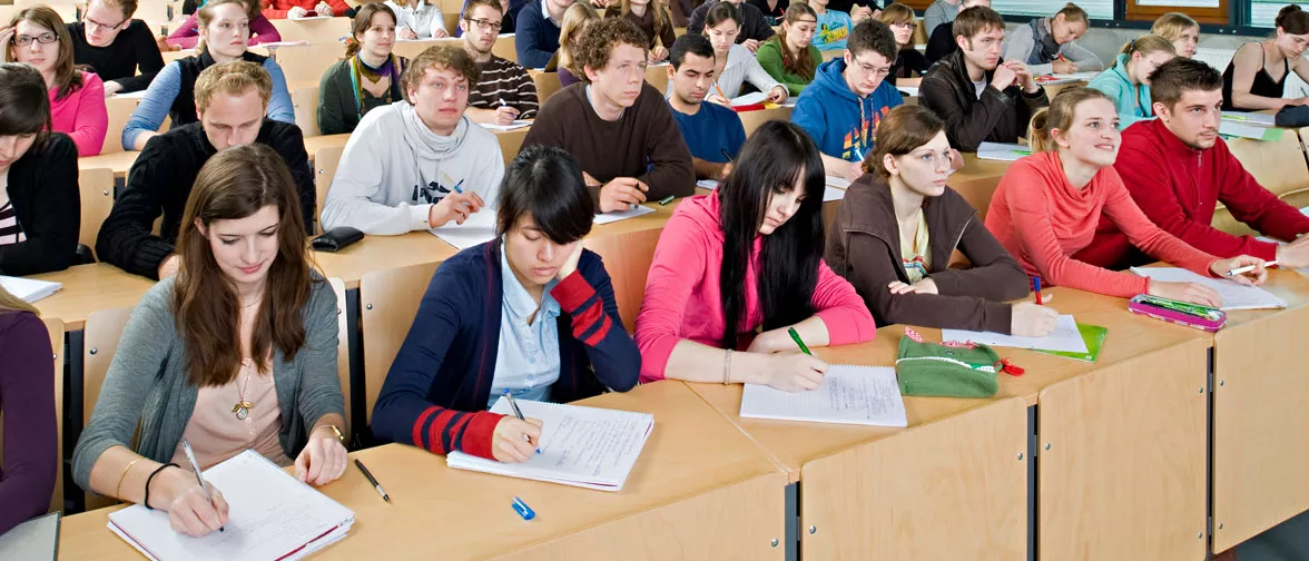 Lecture hall at the TUM Weihenstephan Campus